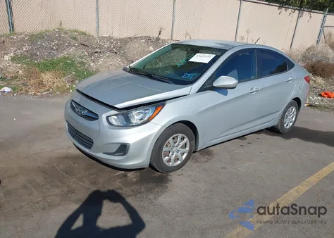 2012 Hyundai Accent Gls z USA, uszkodzony, nr VIN KMHCT4AE6CU181667